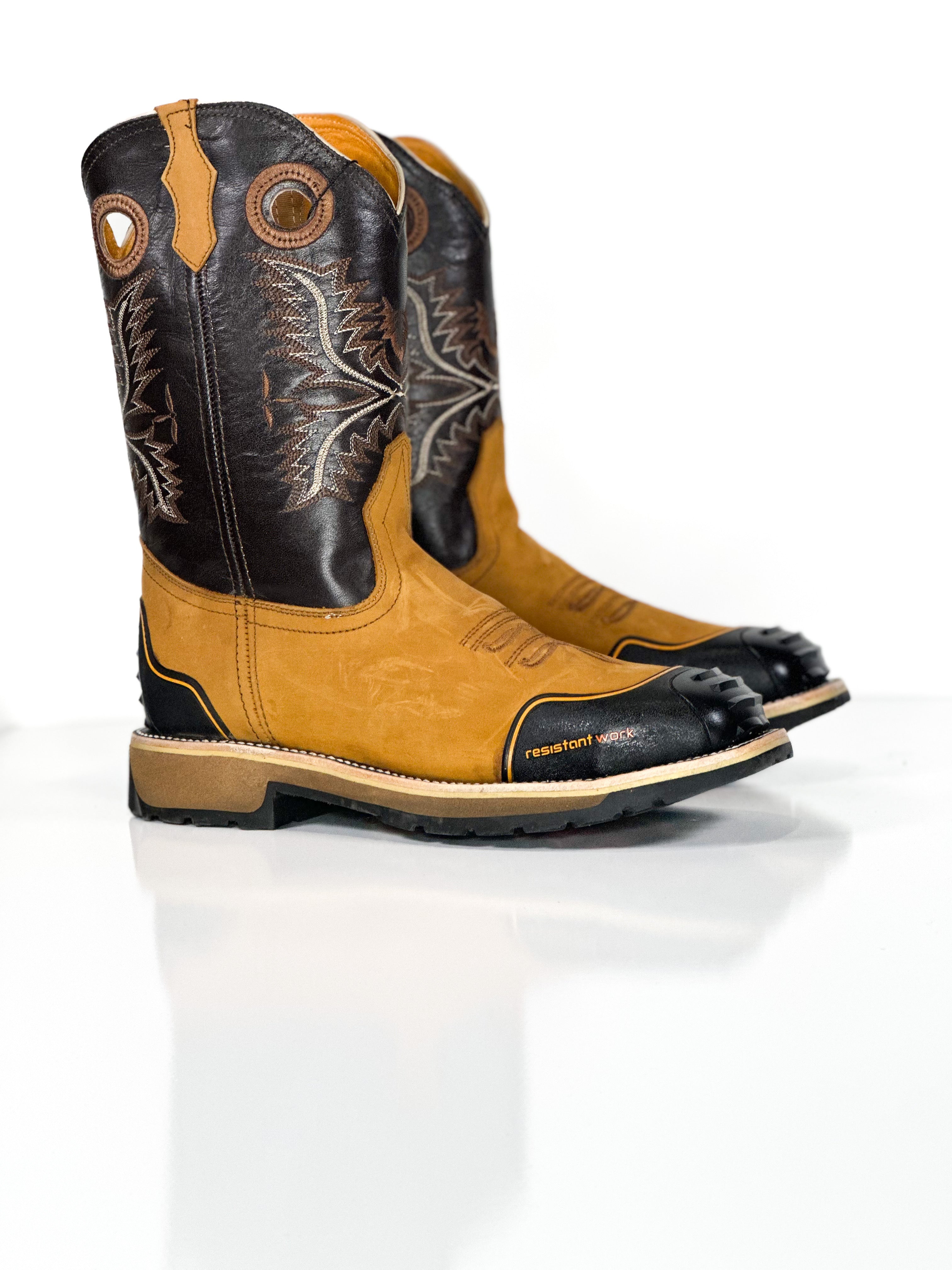 Composite toe work boot-Miel