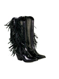 Load image into Gallery viewer, Black Spur Queen Boots