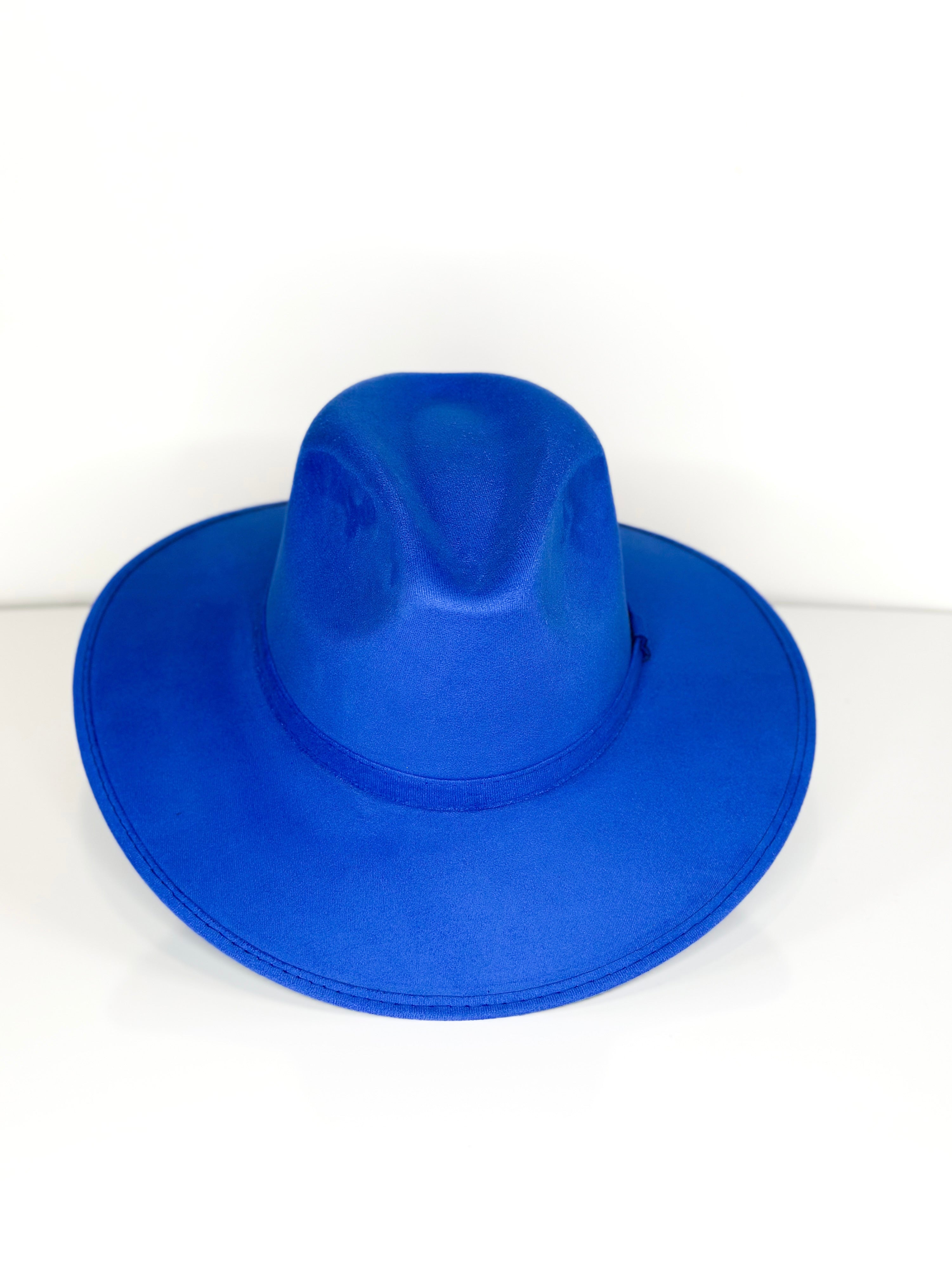 Blue King Suede Hat