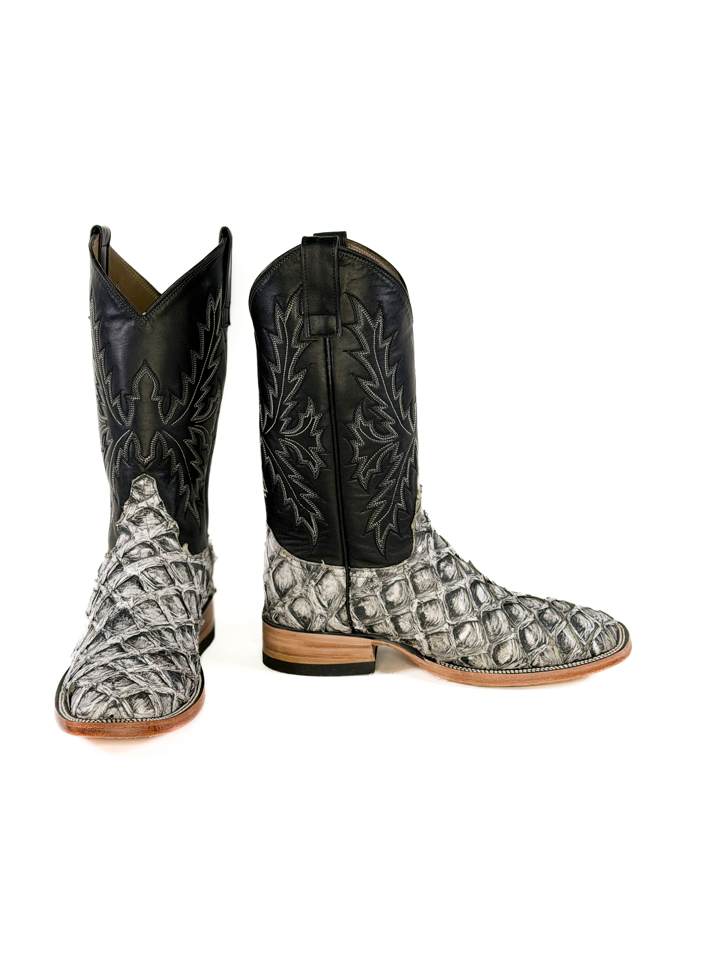 Pirarucu Fish-Web Gray Boots
