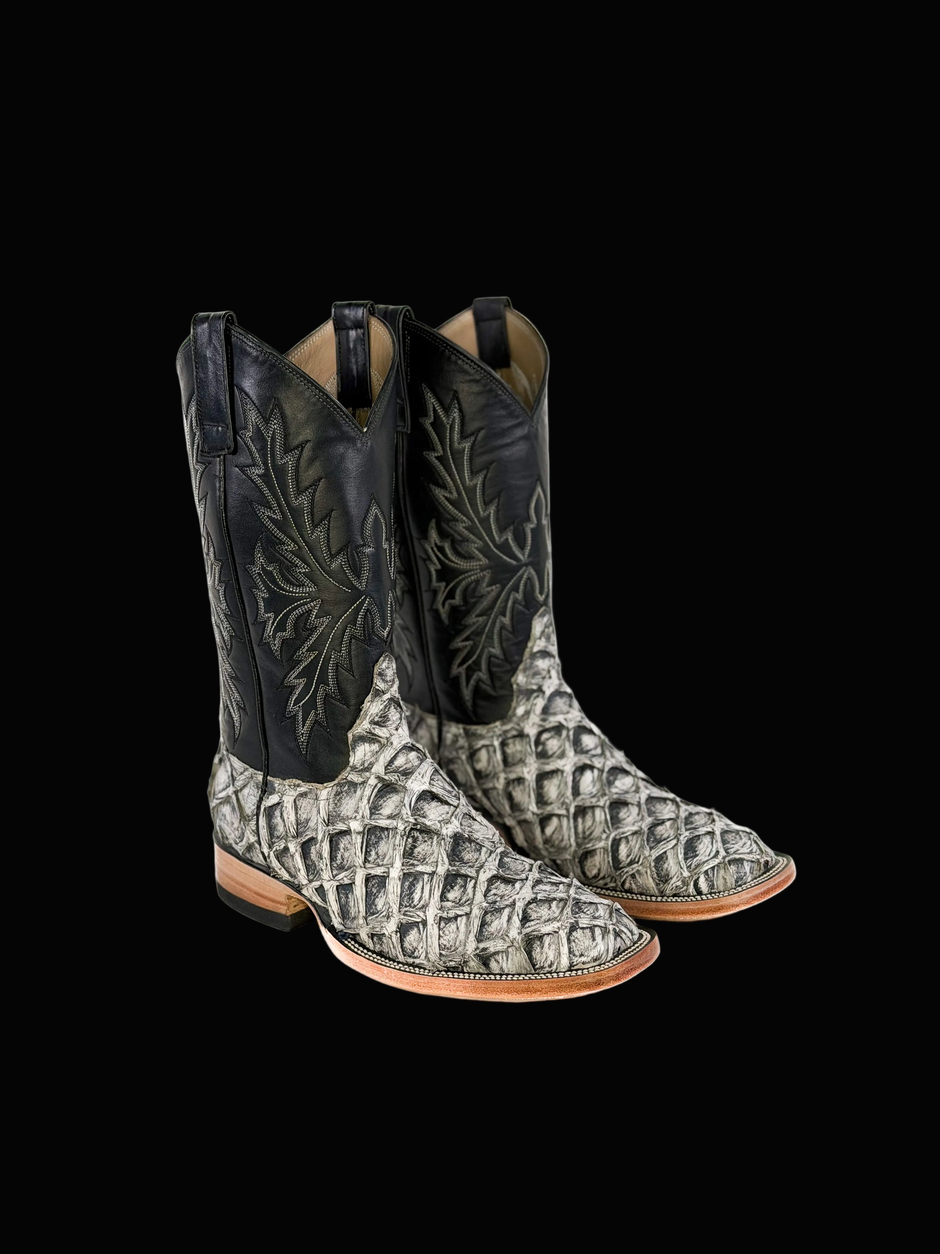 Pirarucu Fish-Web Gray Boots
