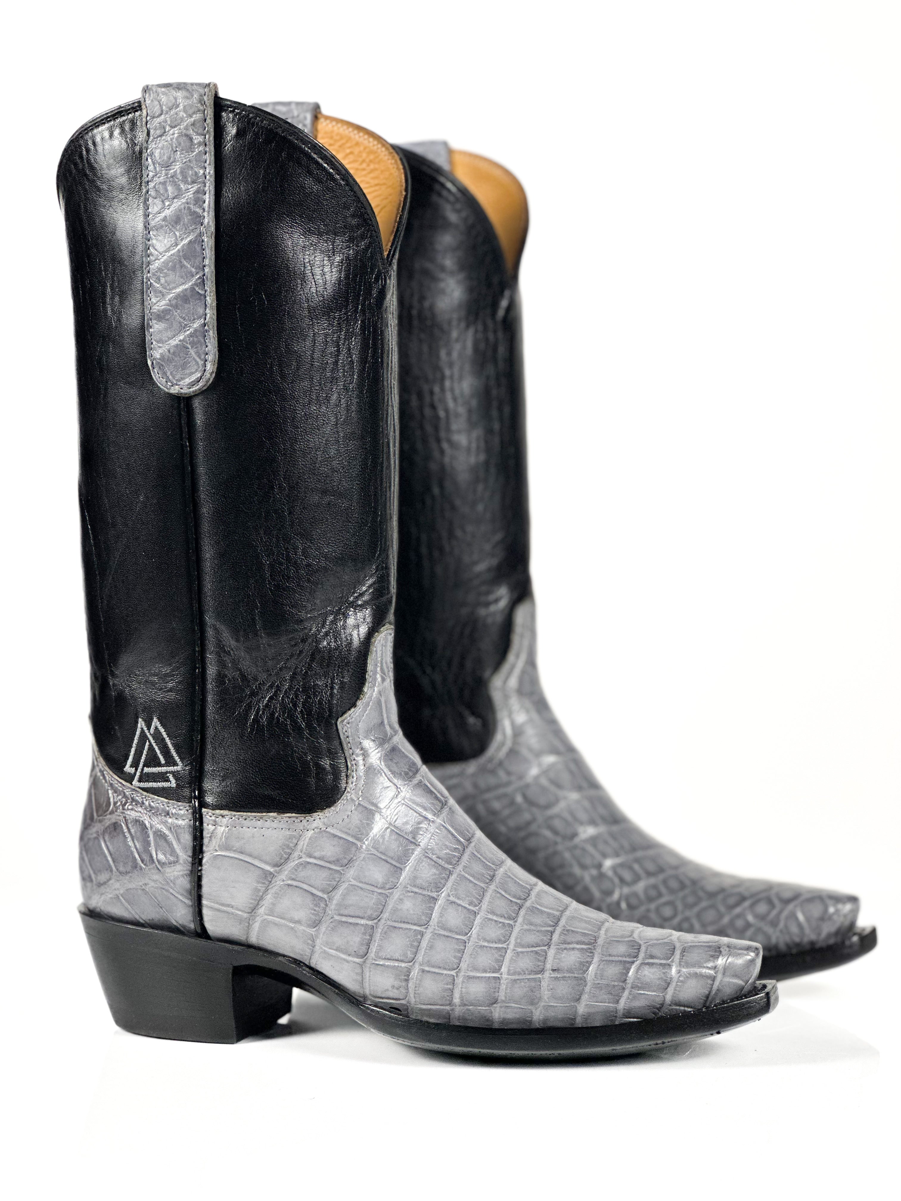 Silver cowdrill Boots