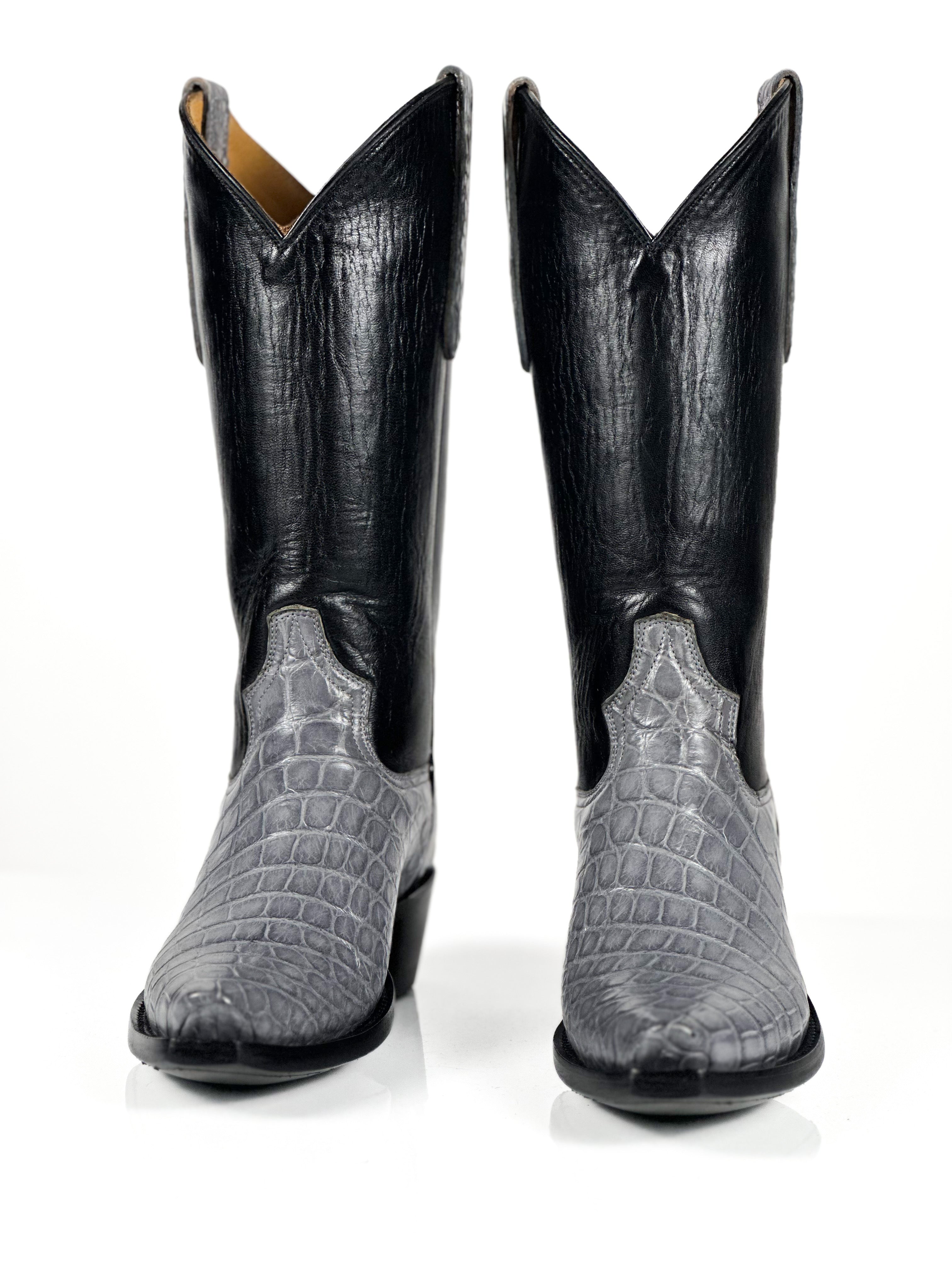 Silver cowdrill Boots