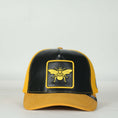 Load image into Gallery viewer, Bee Black/yellow Cap