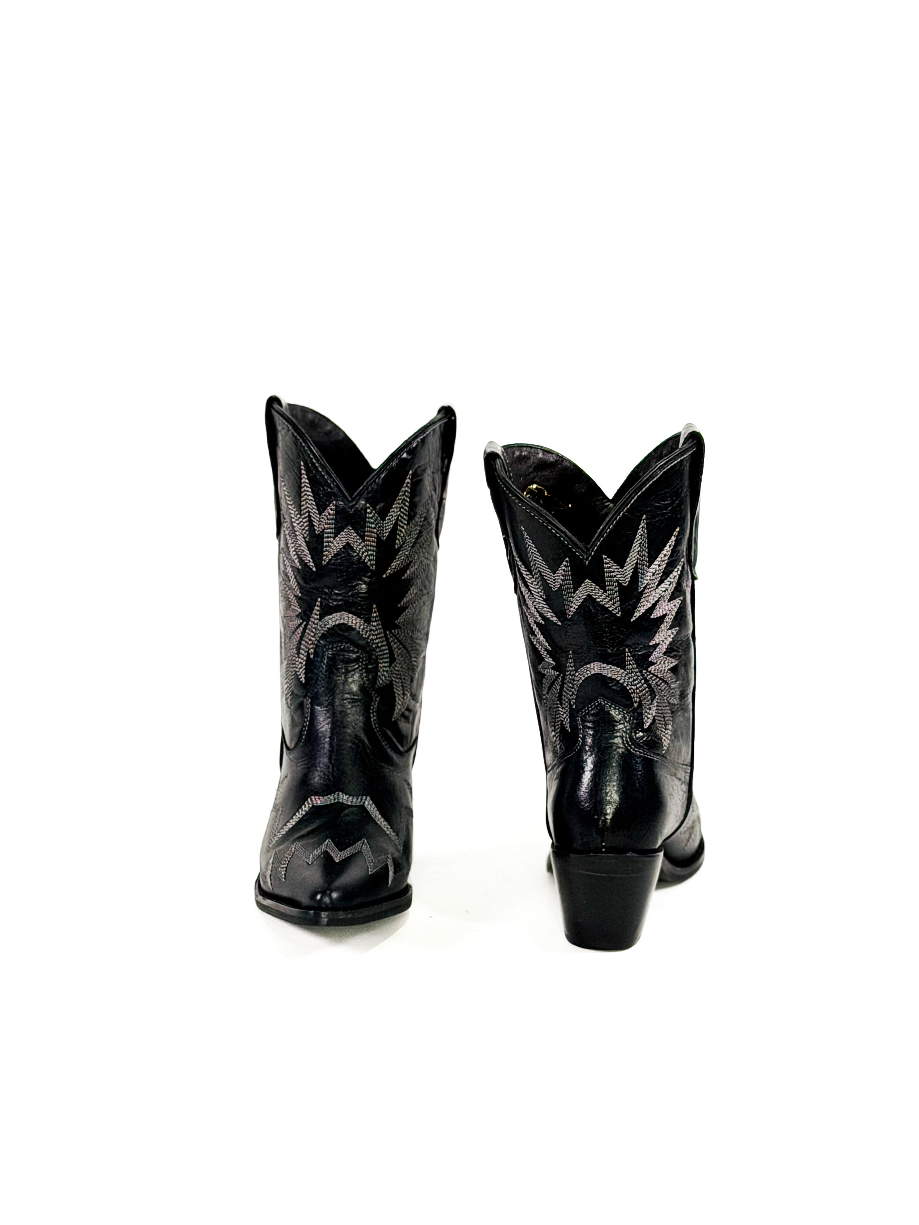 Black Thunder Ankle Booties