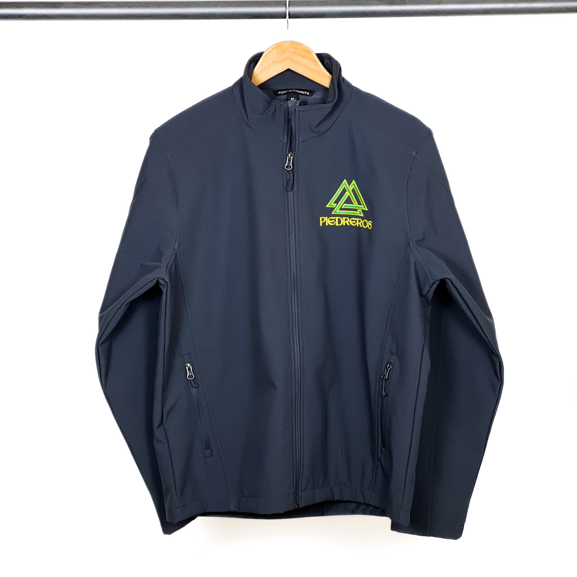EMBROIDERED SKULL MEN'S LOGO JACKET