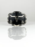 Load image into Gallery viewer, ONYX LONGHORN BUCKLE