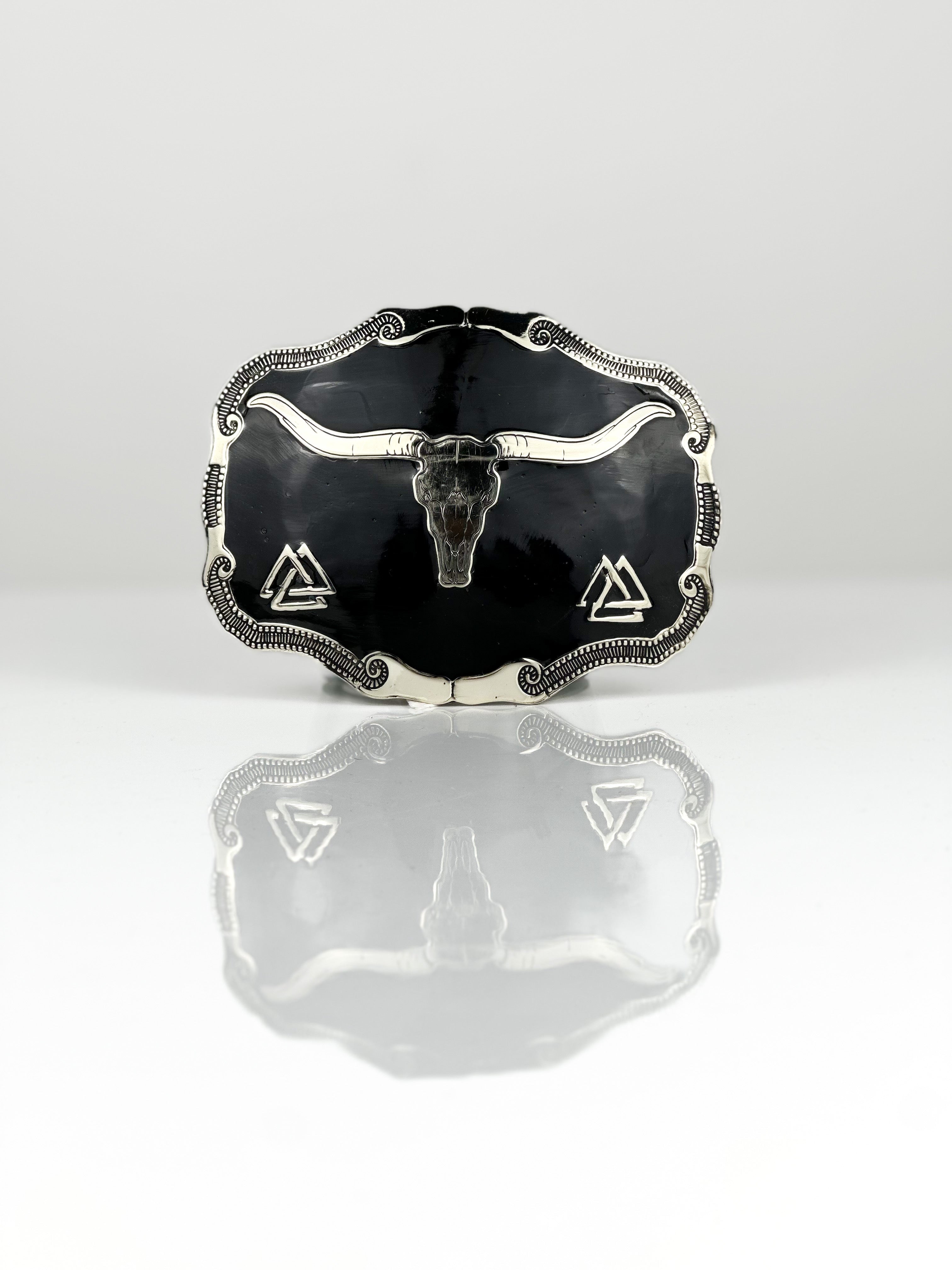 ONYX LONGHORN BUCKLE