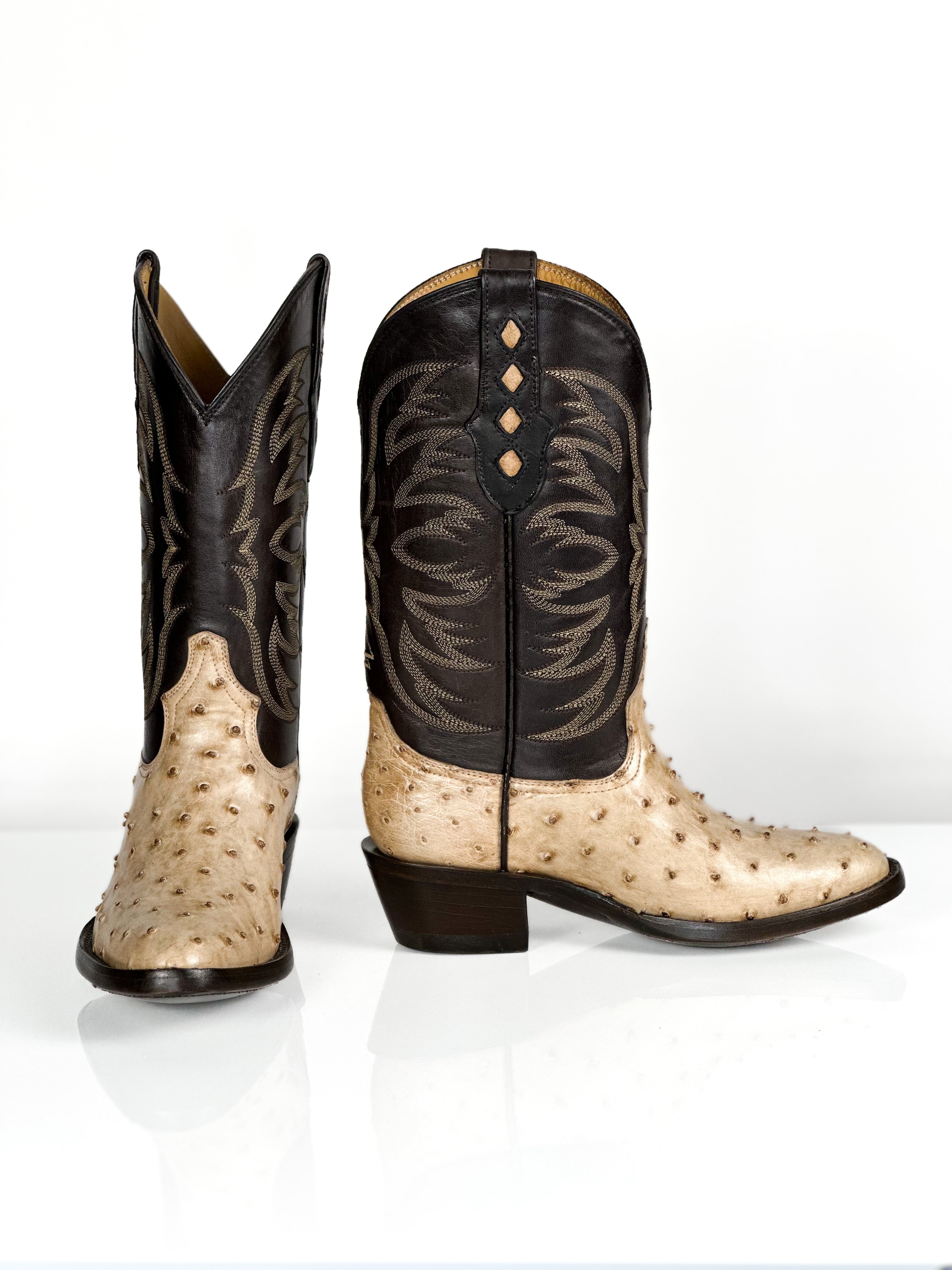 Women's- Gardenia Ostrich