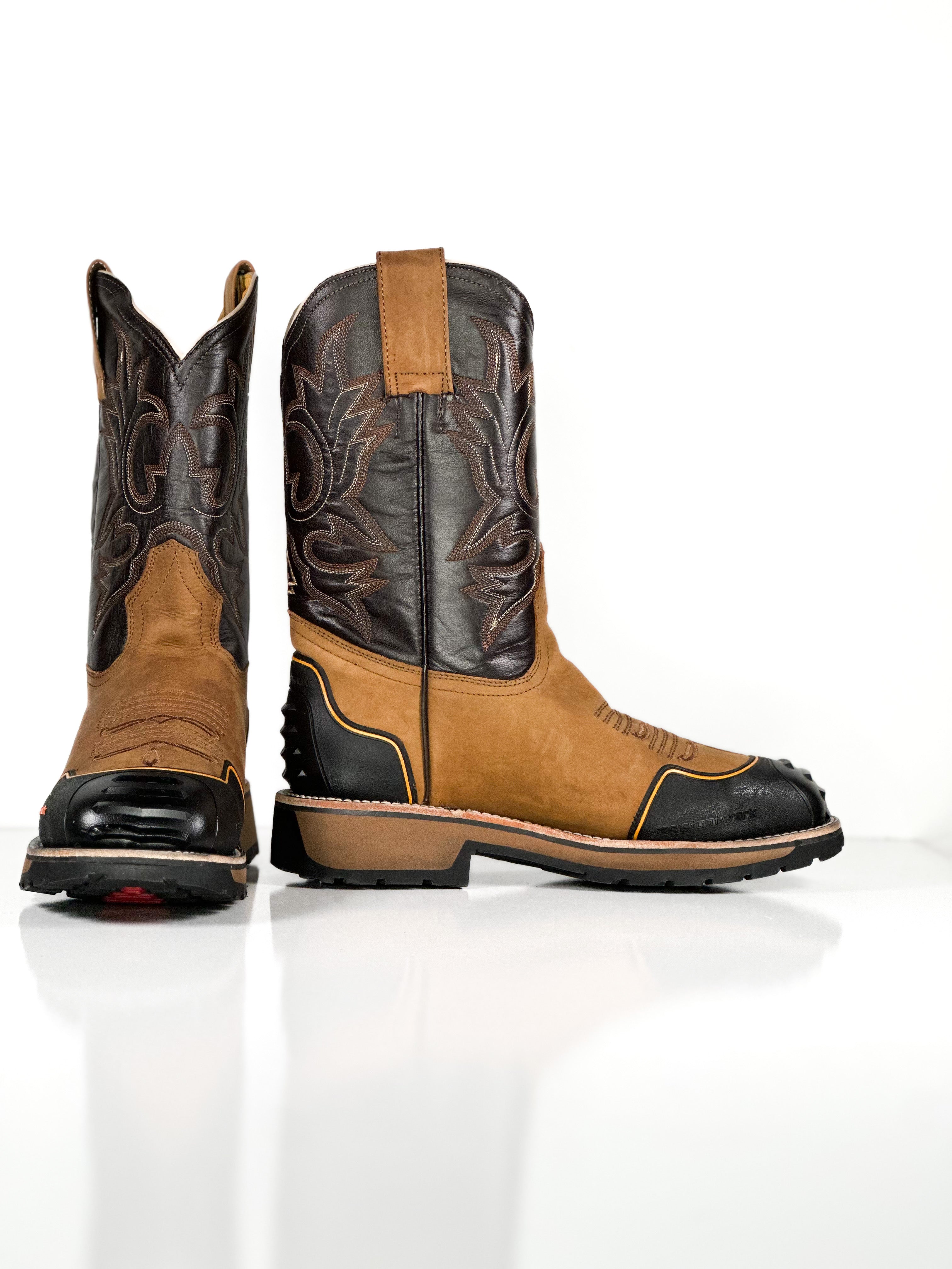 Composite toe work boot