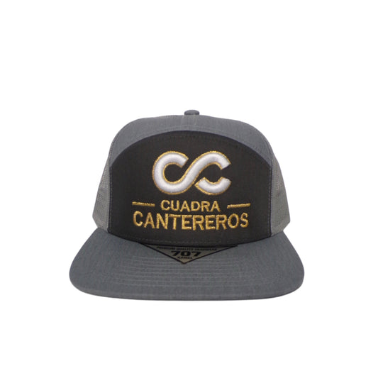 Gray & Gold 707 Trucker Cap