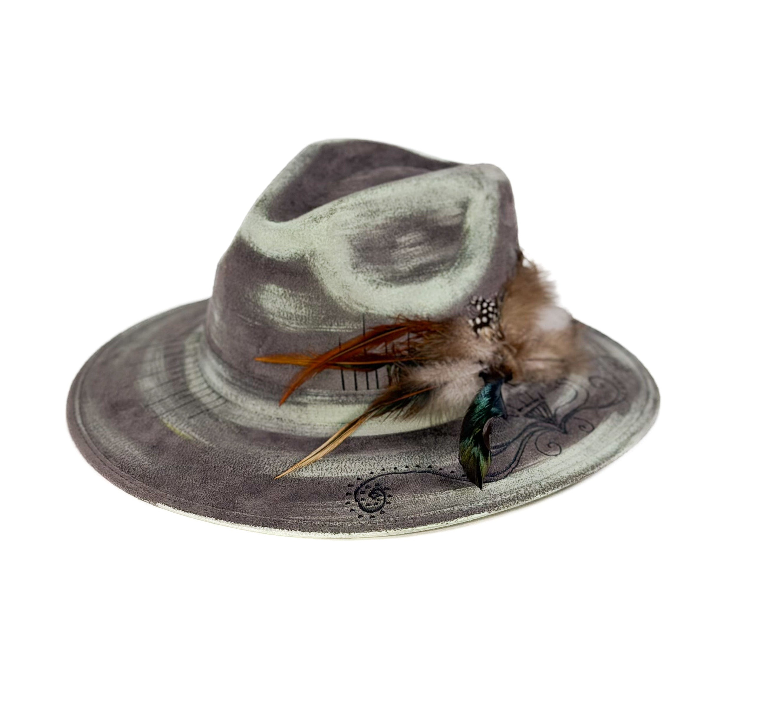 Pistachio Gray Hat
