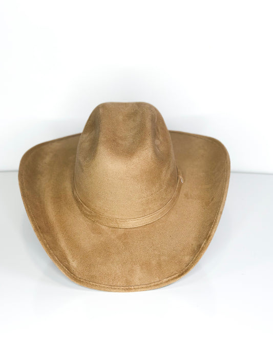 Camel Suede Hat