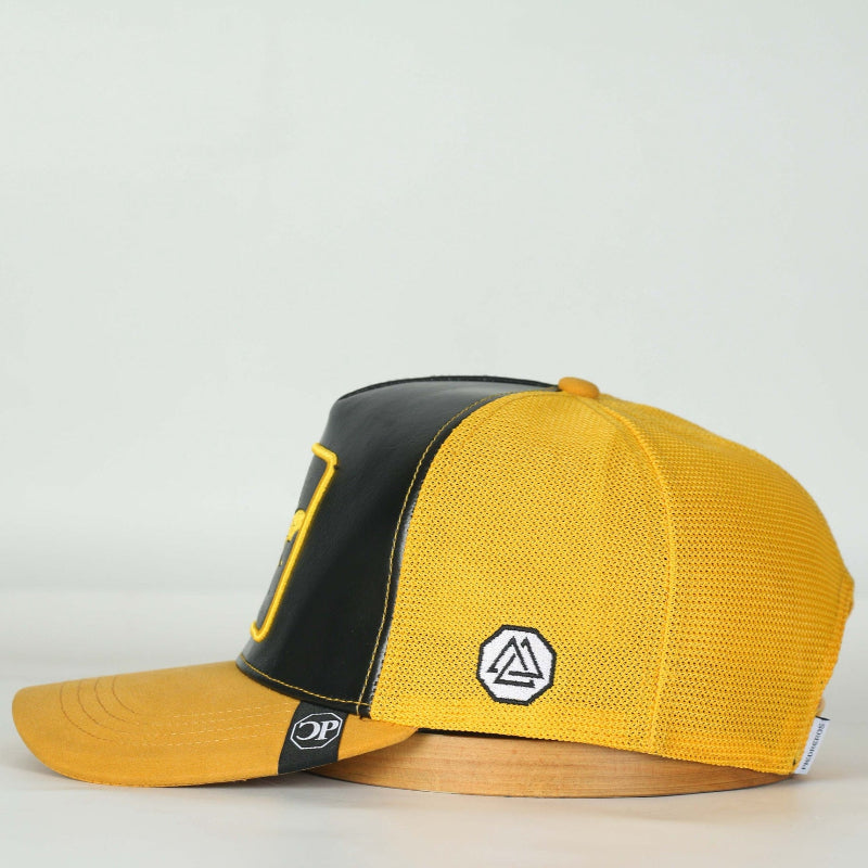 Bee Black/yellow Cap