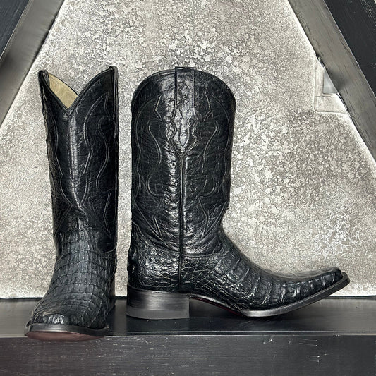 Dark Alligator Boots