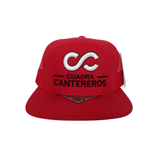 Red Trucker 707 Cap