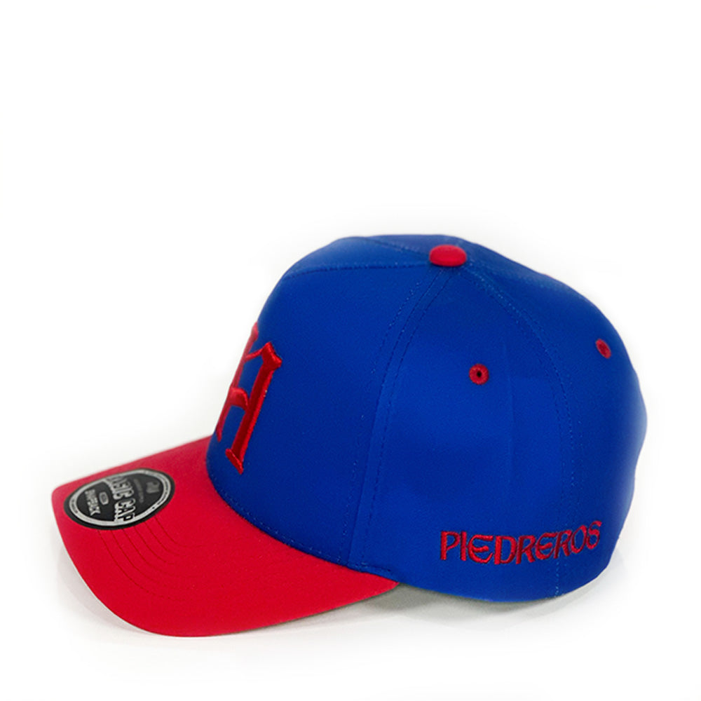 Capital H Logo Blue & Red Cap