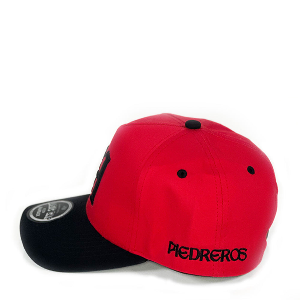 Capital H Logo Black & Red Cap