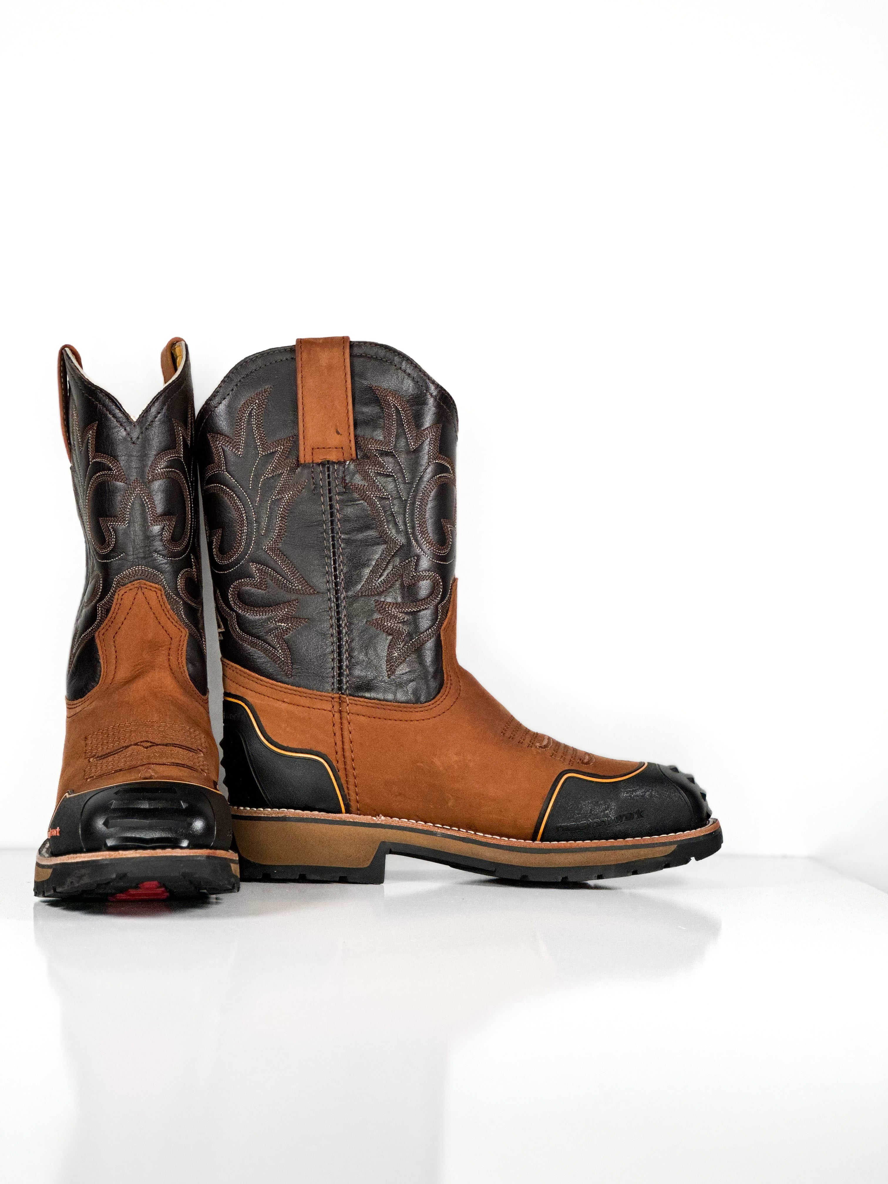 Composite toe work boot