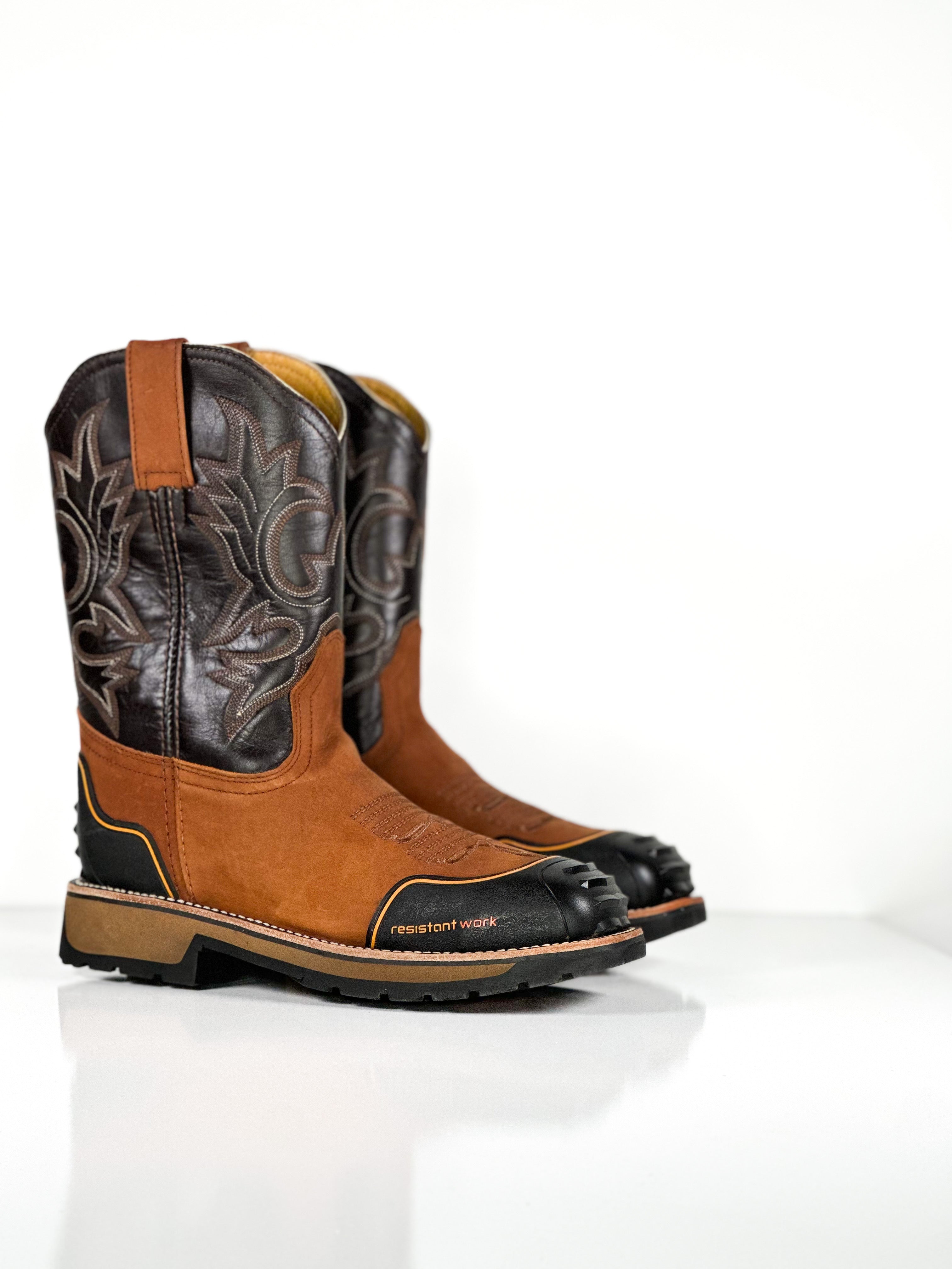 Composite toe work boot