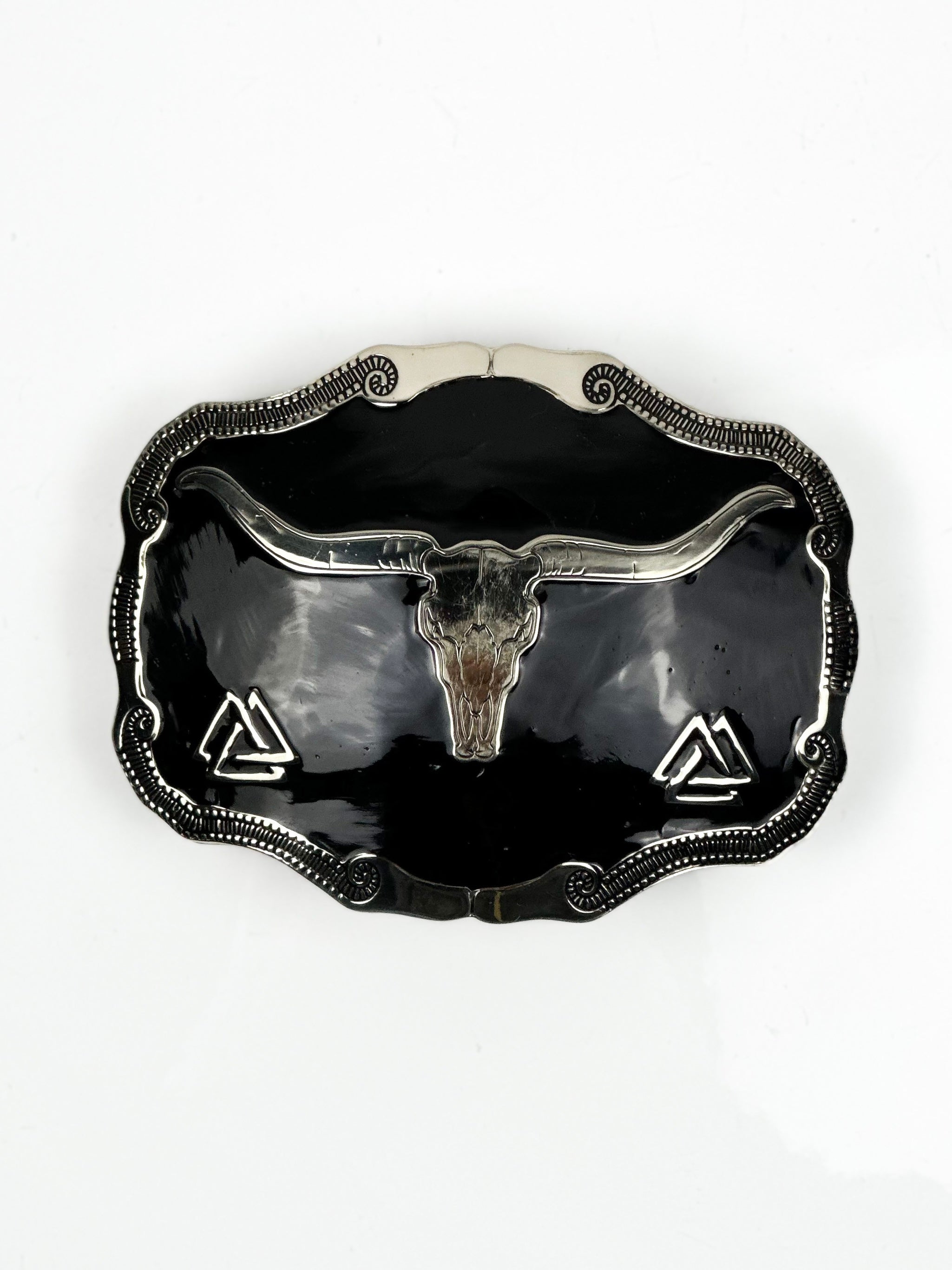 ONYX LONGHORN BUCKLE