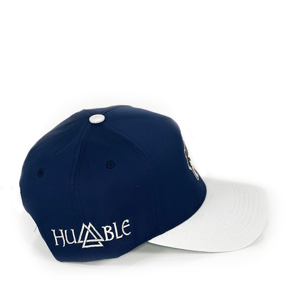 Humble Pedro Blue & White Cap