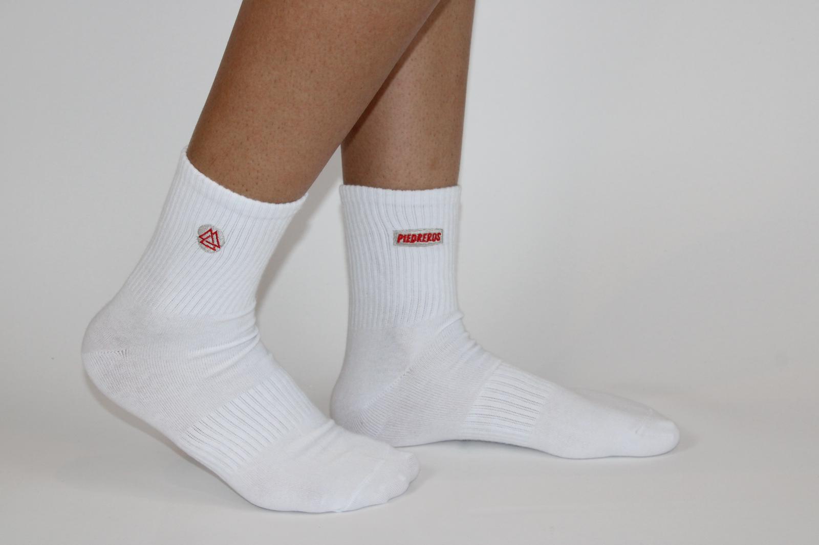 Piedreros White Socks