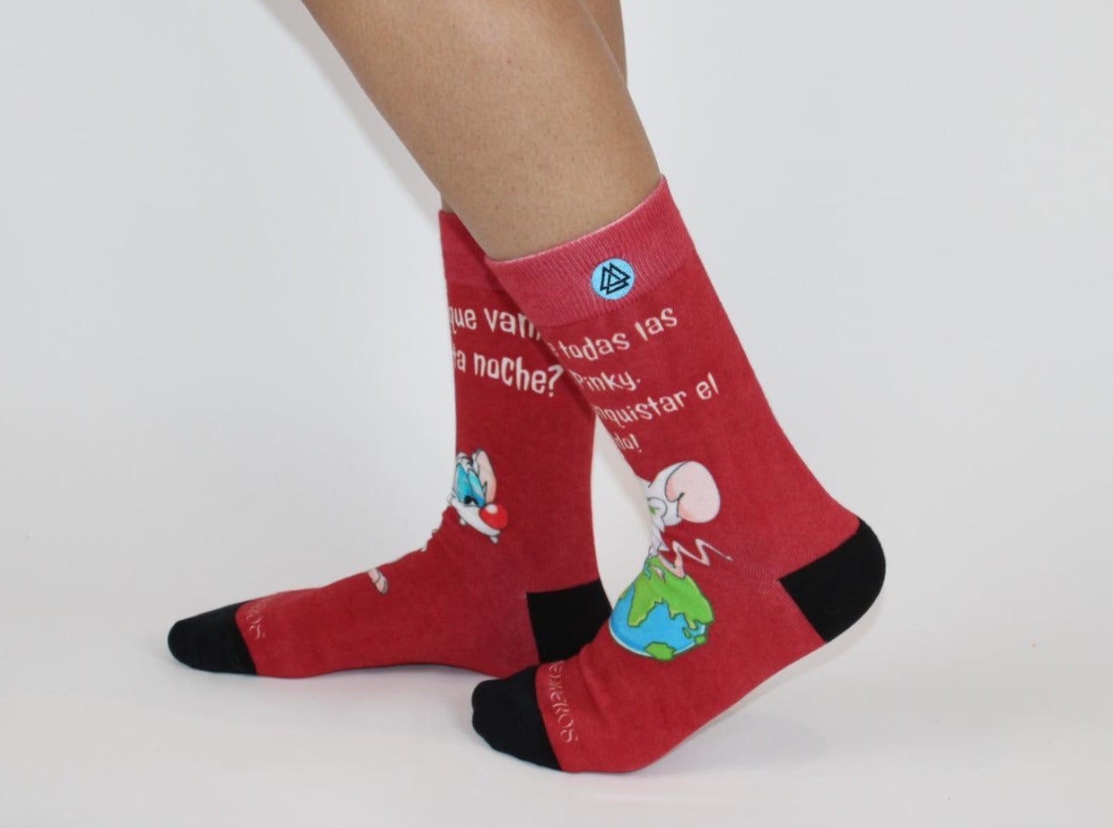 Pinky & Brain Socks