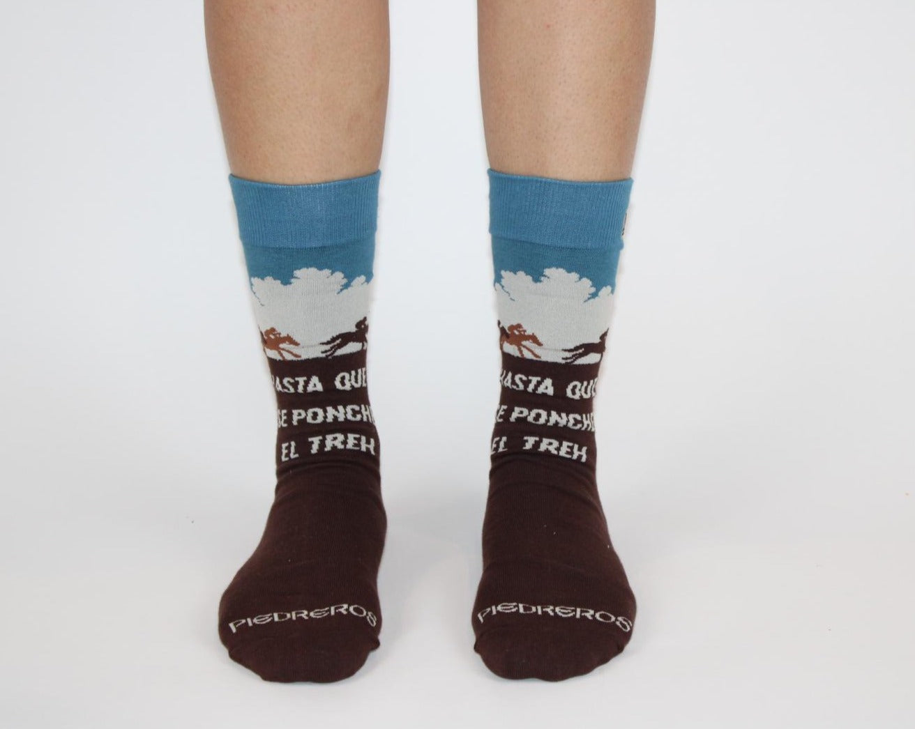 Piedreros Phrase Socks