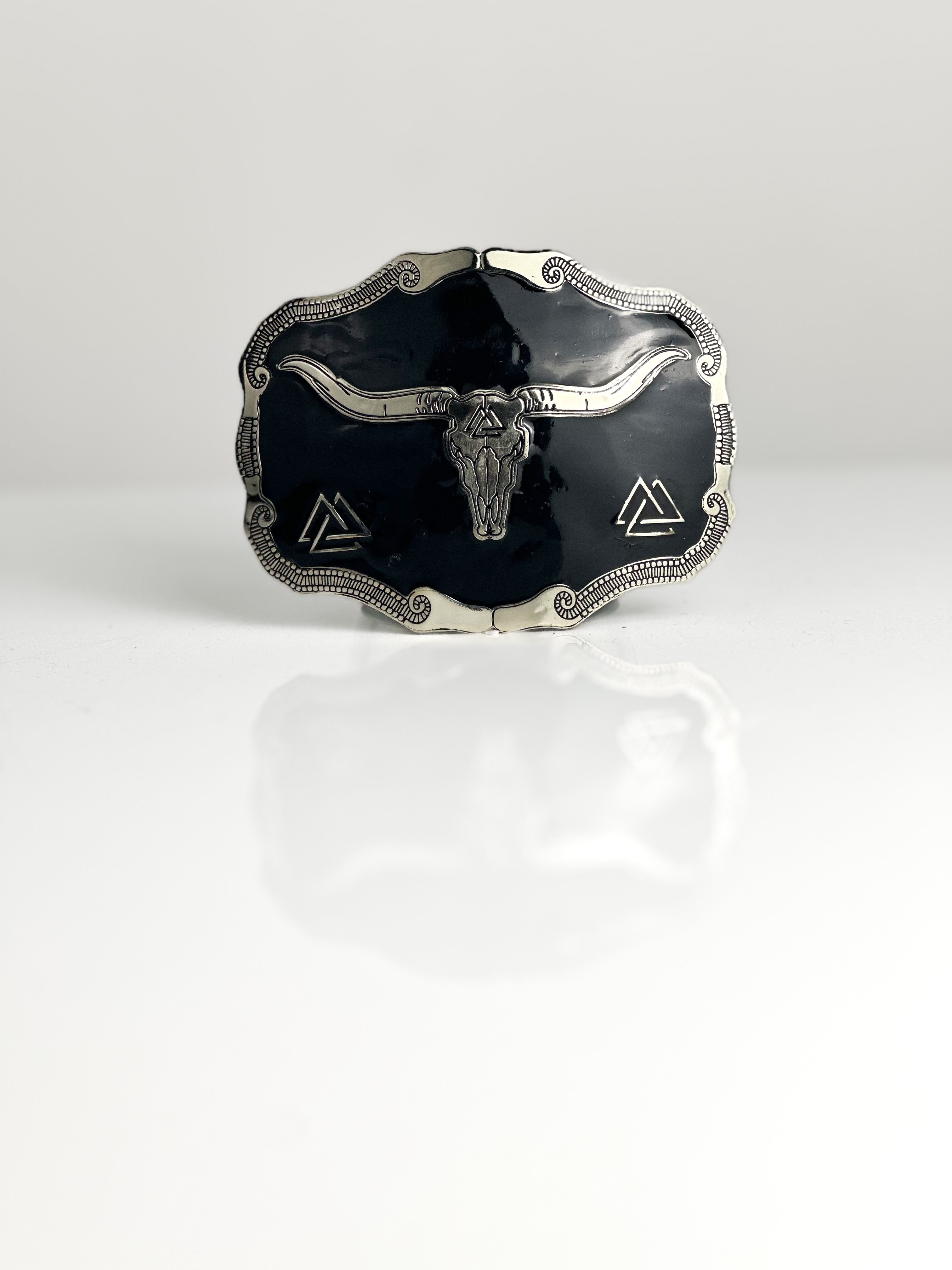 ONYX LONGHORN BUCKLE