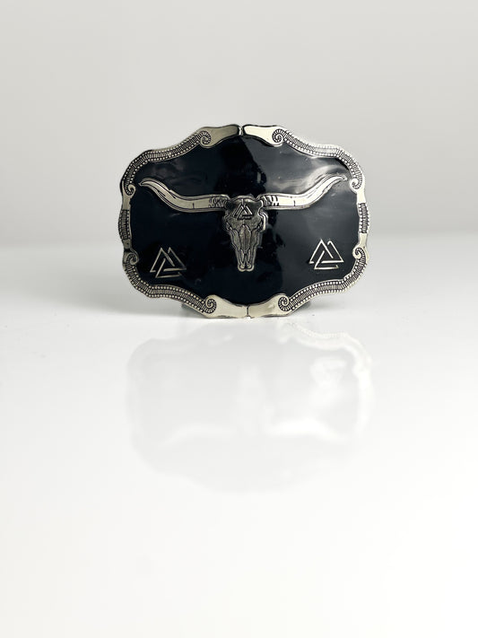 ONYX LONGHORN BUCKLE