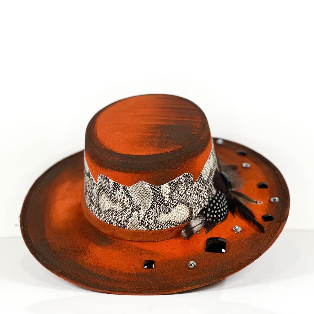 Orange Snake’s Hat