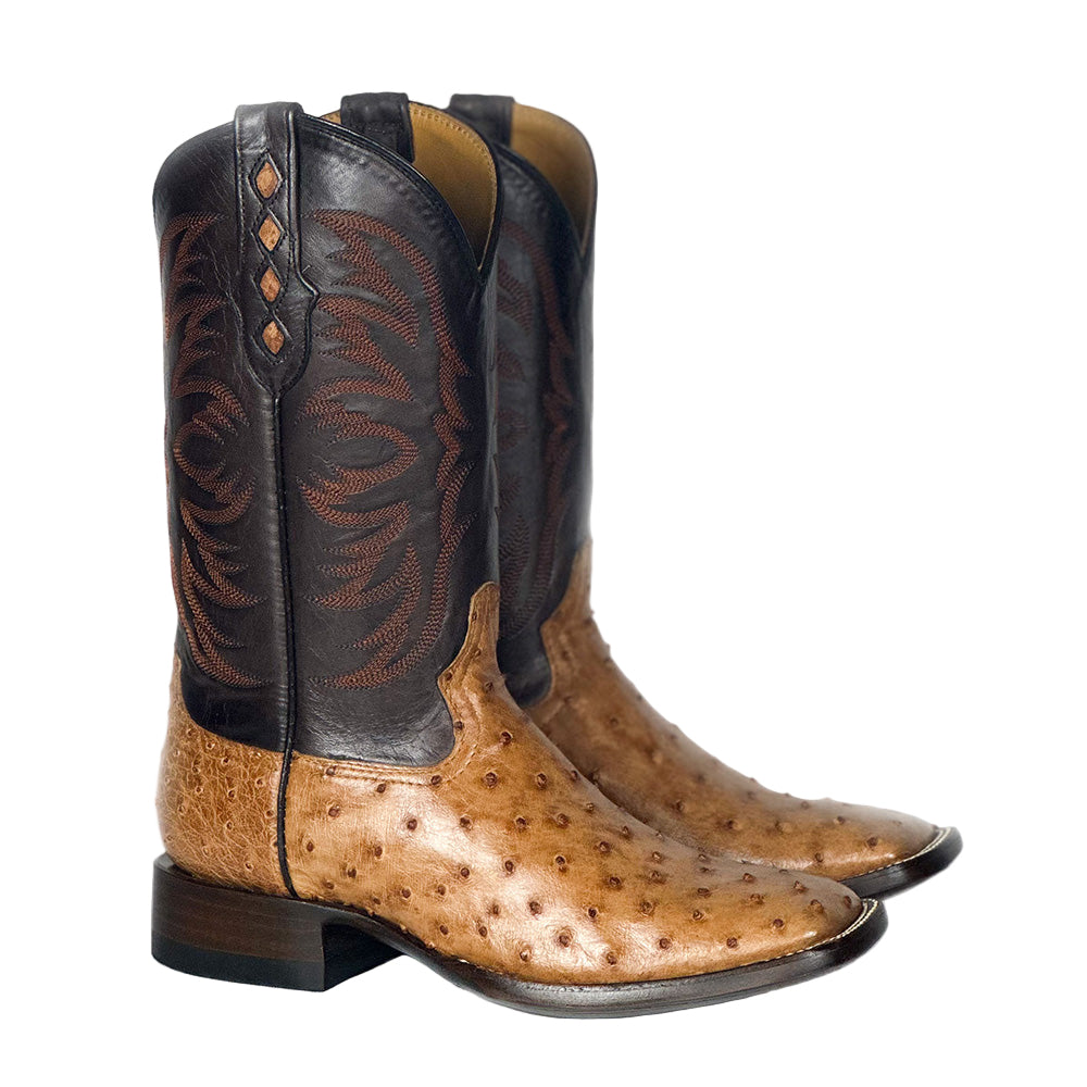 Ostrich- Whiskey Boot