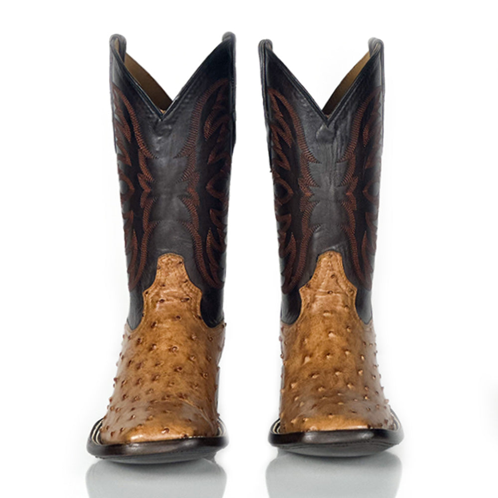 Ostrich- Whiskey Boot