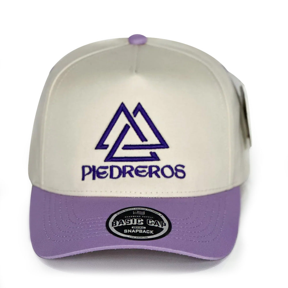 Piedreros Lavanda Snapback Cap