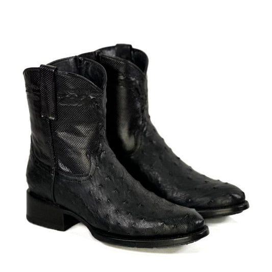 Black Dust Rider Booties