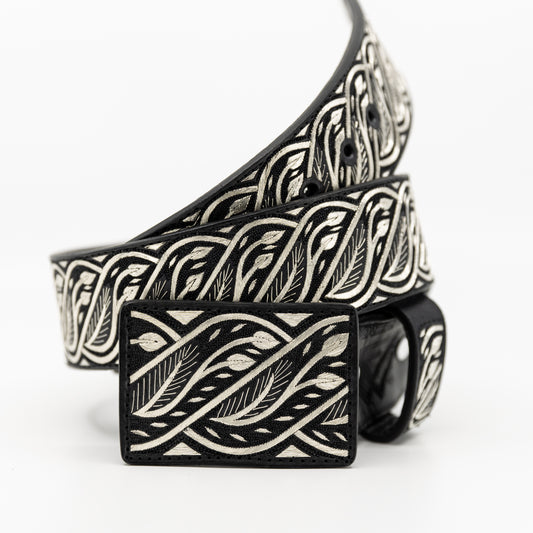 Cinto de Hilo de Plata- Hibisco