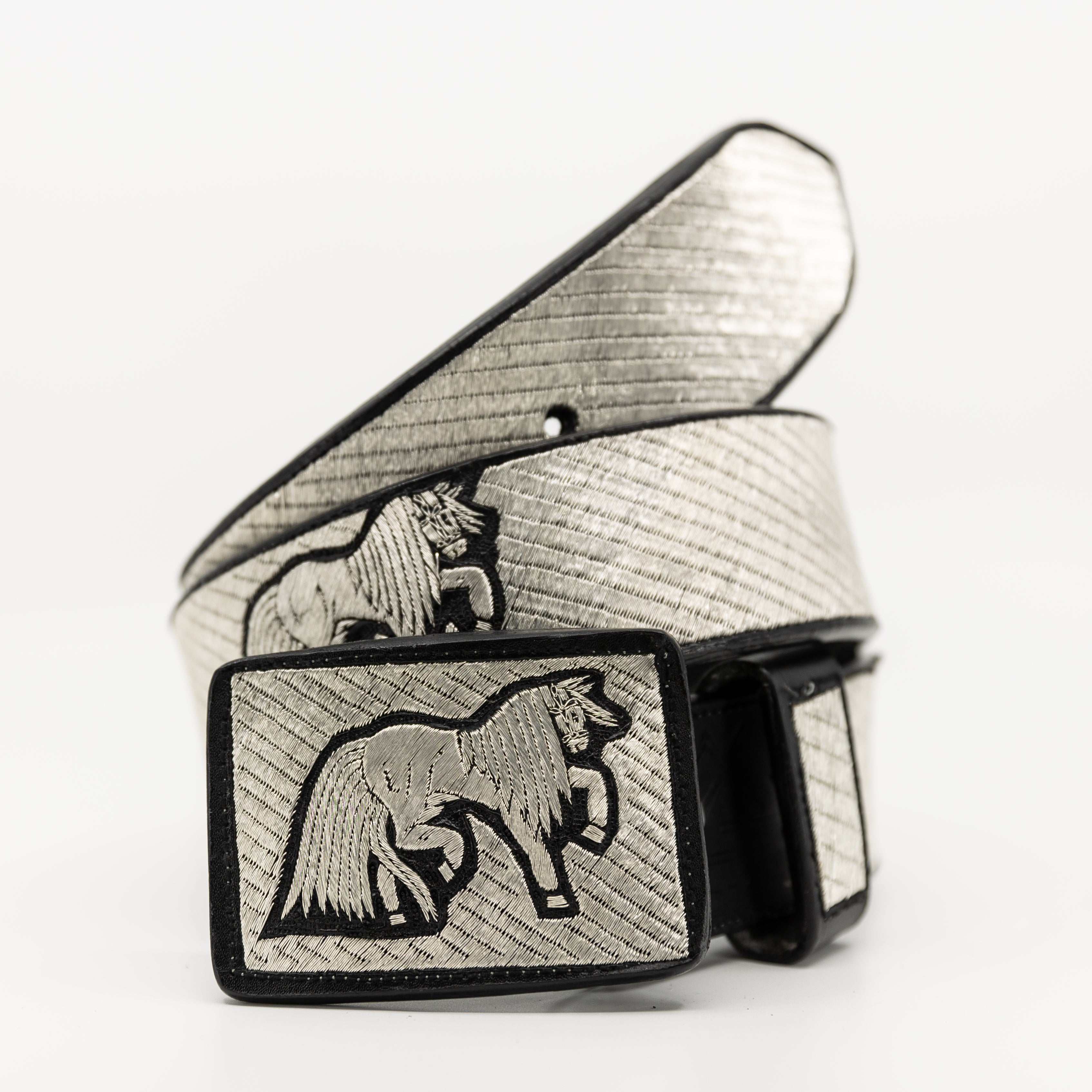 Cinto de Hilo de Plata- Caballo Plateado