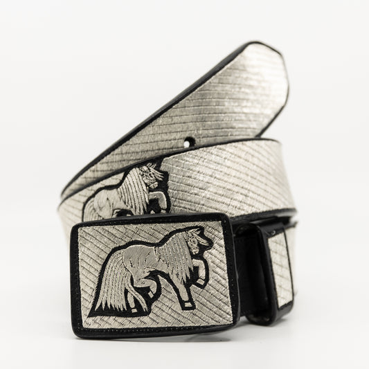 Cinto de Hilo de Plata- Caballo Plateado