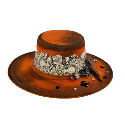 Orange Snake’s Hat