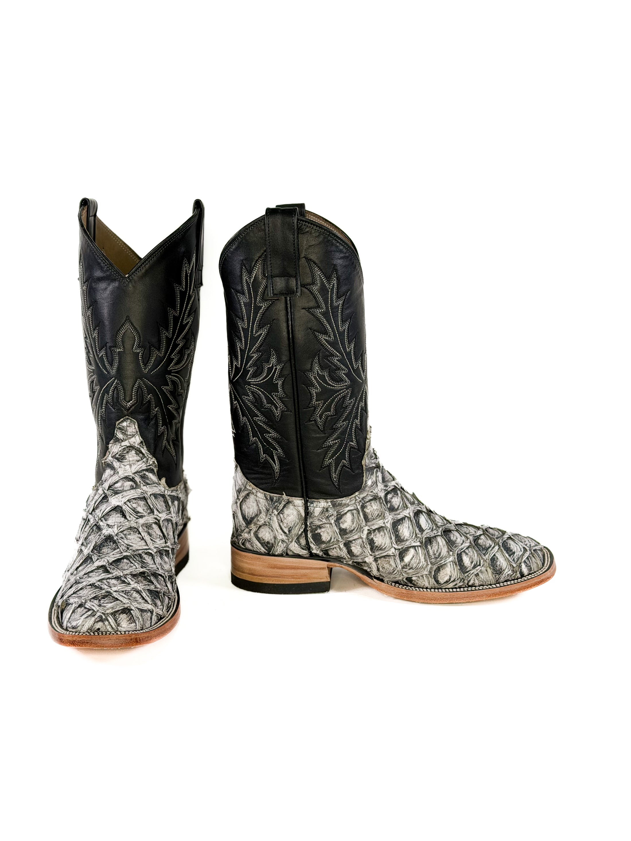Pirarucu Fish-Web Gray Boots