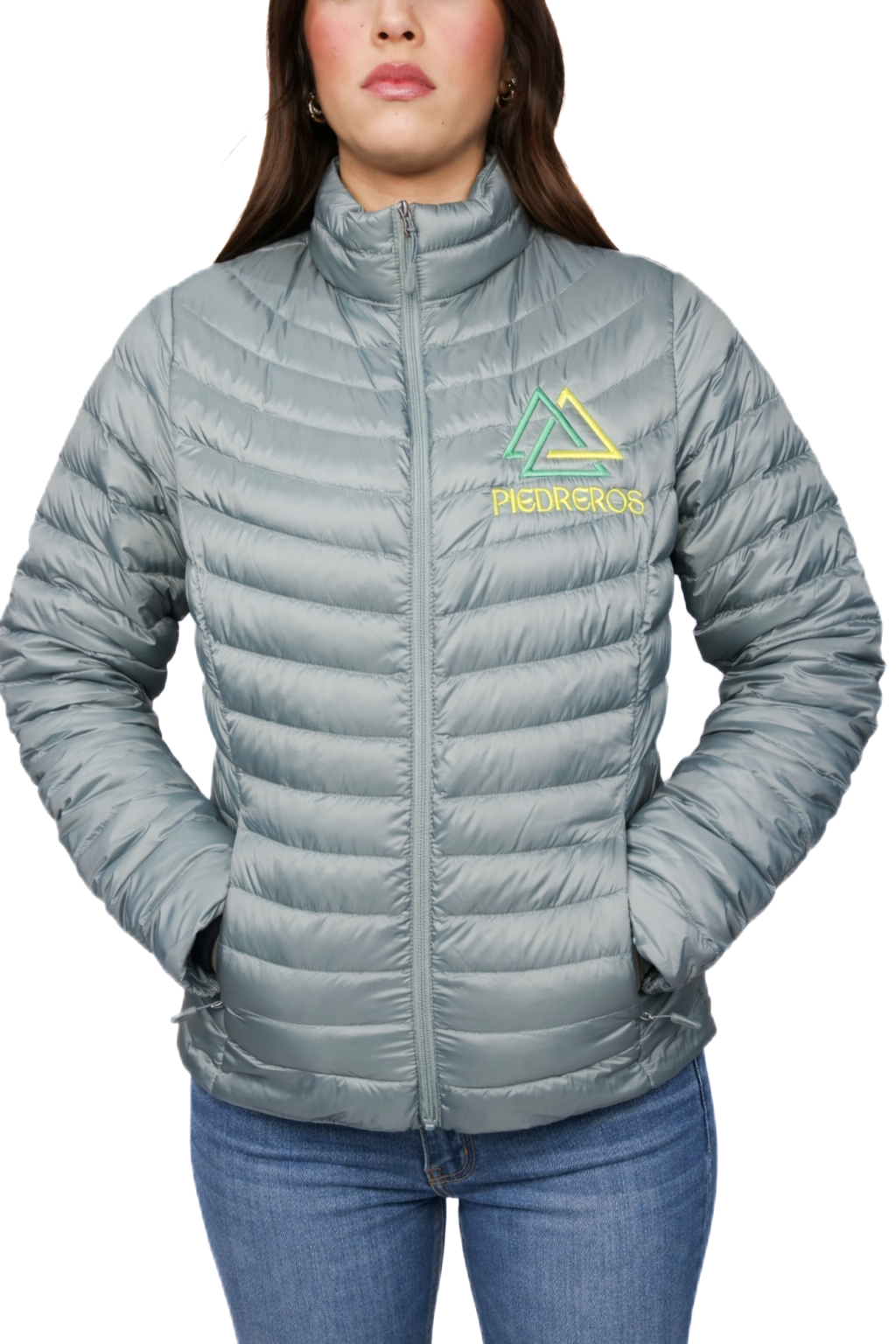 WOMEN'S PUFFER LOGO JACKET