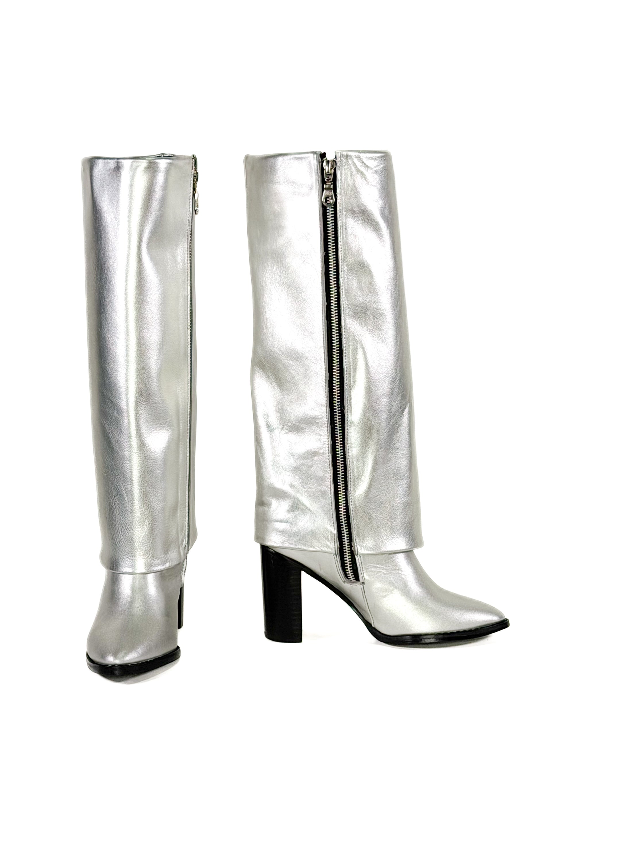 Western Silvertip Boots