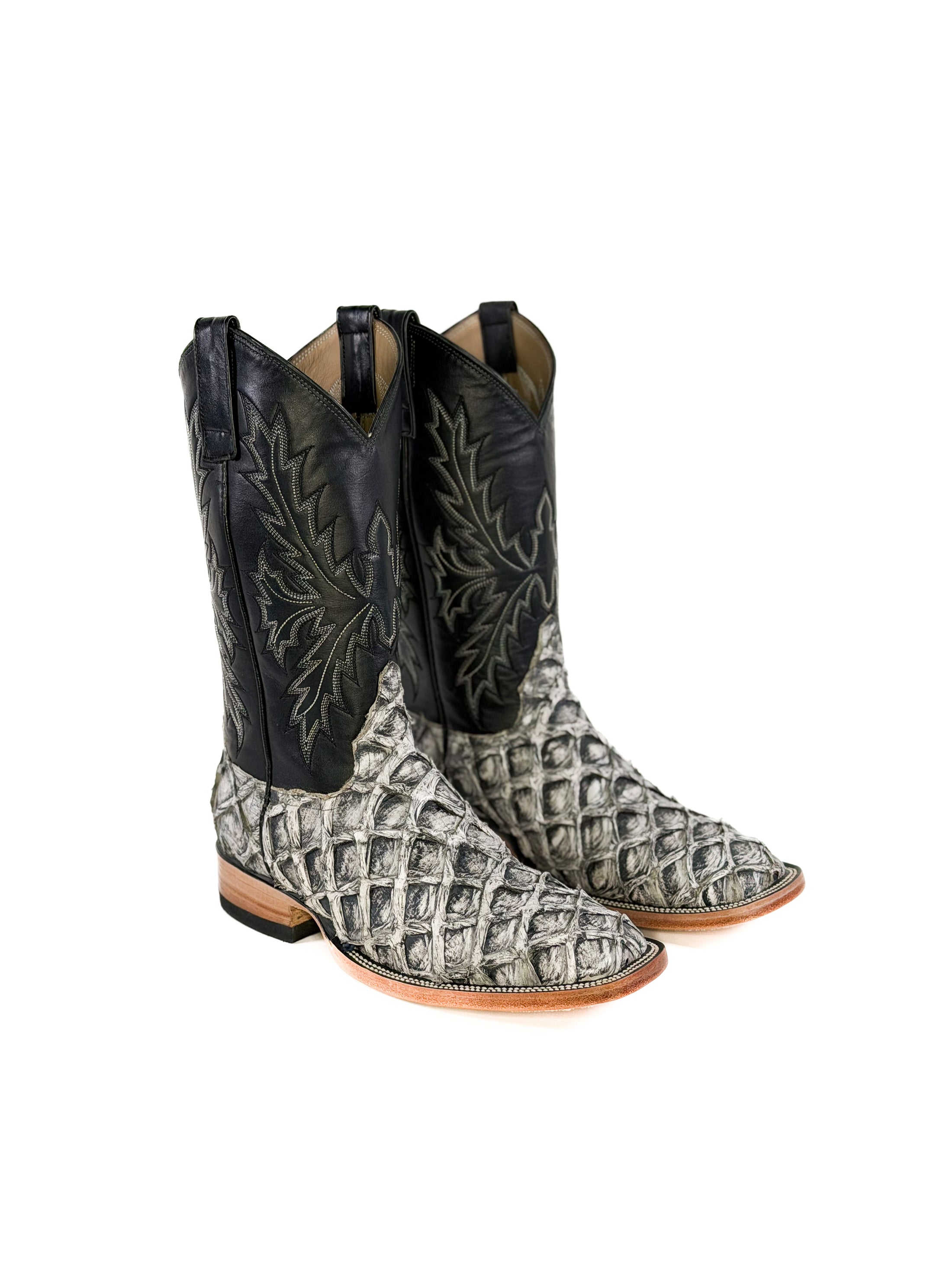 Pirarucu Fish-Web Gray Boots