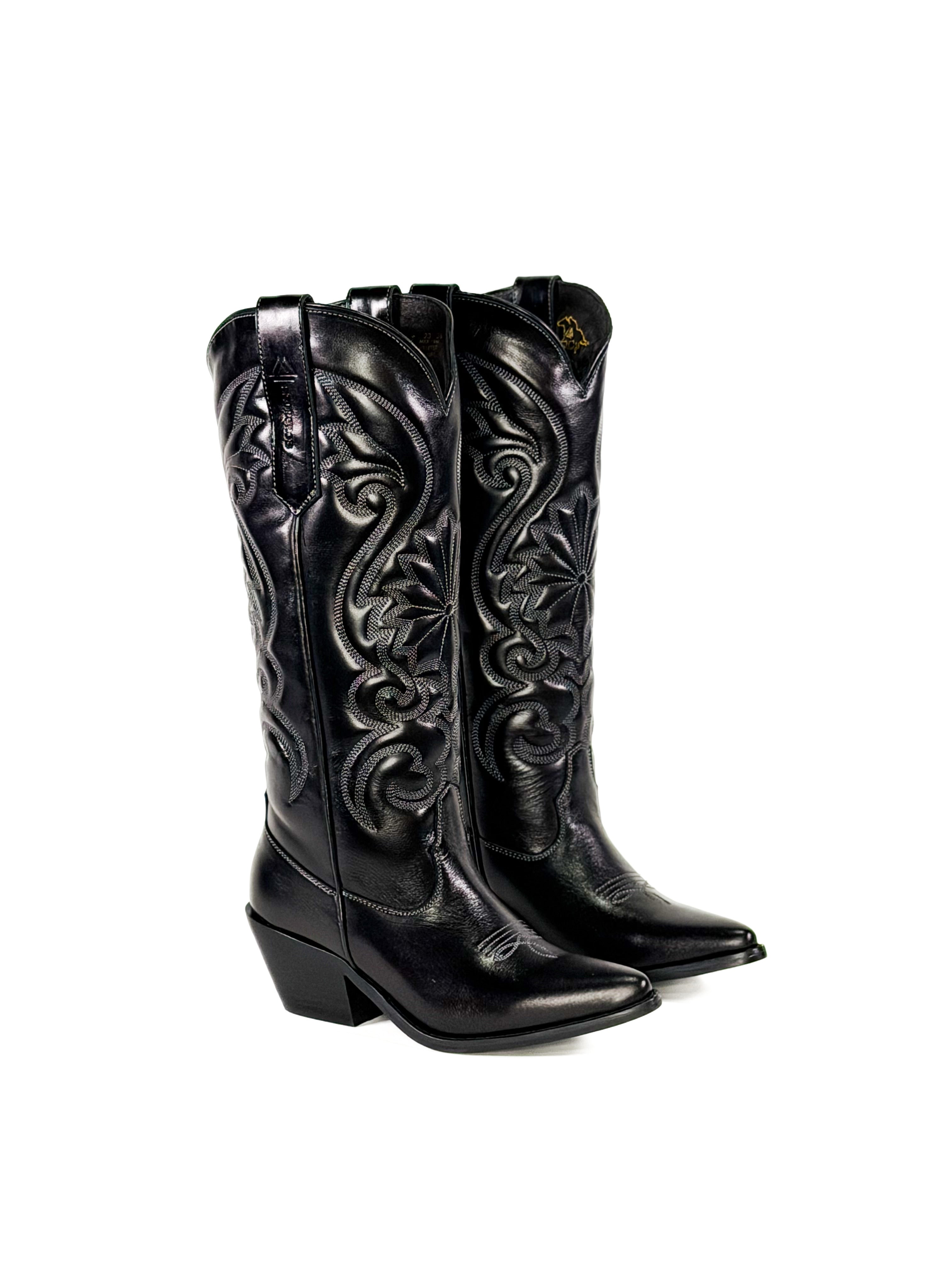 Onyx Flame Night Boots