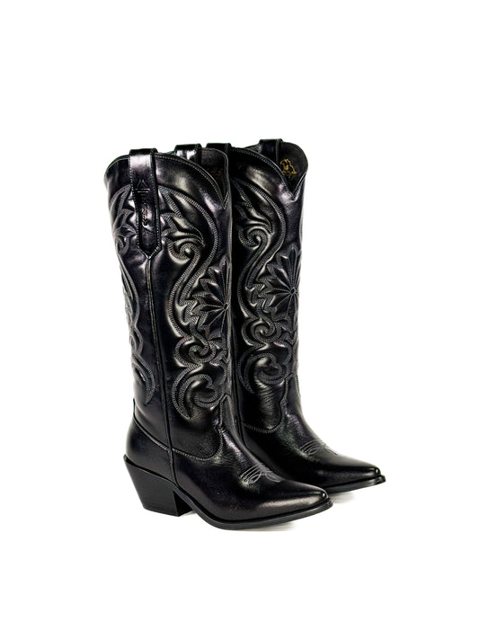 Onyx Flame Night Boots