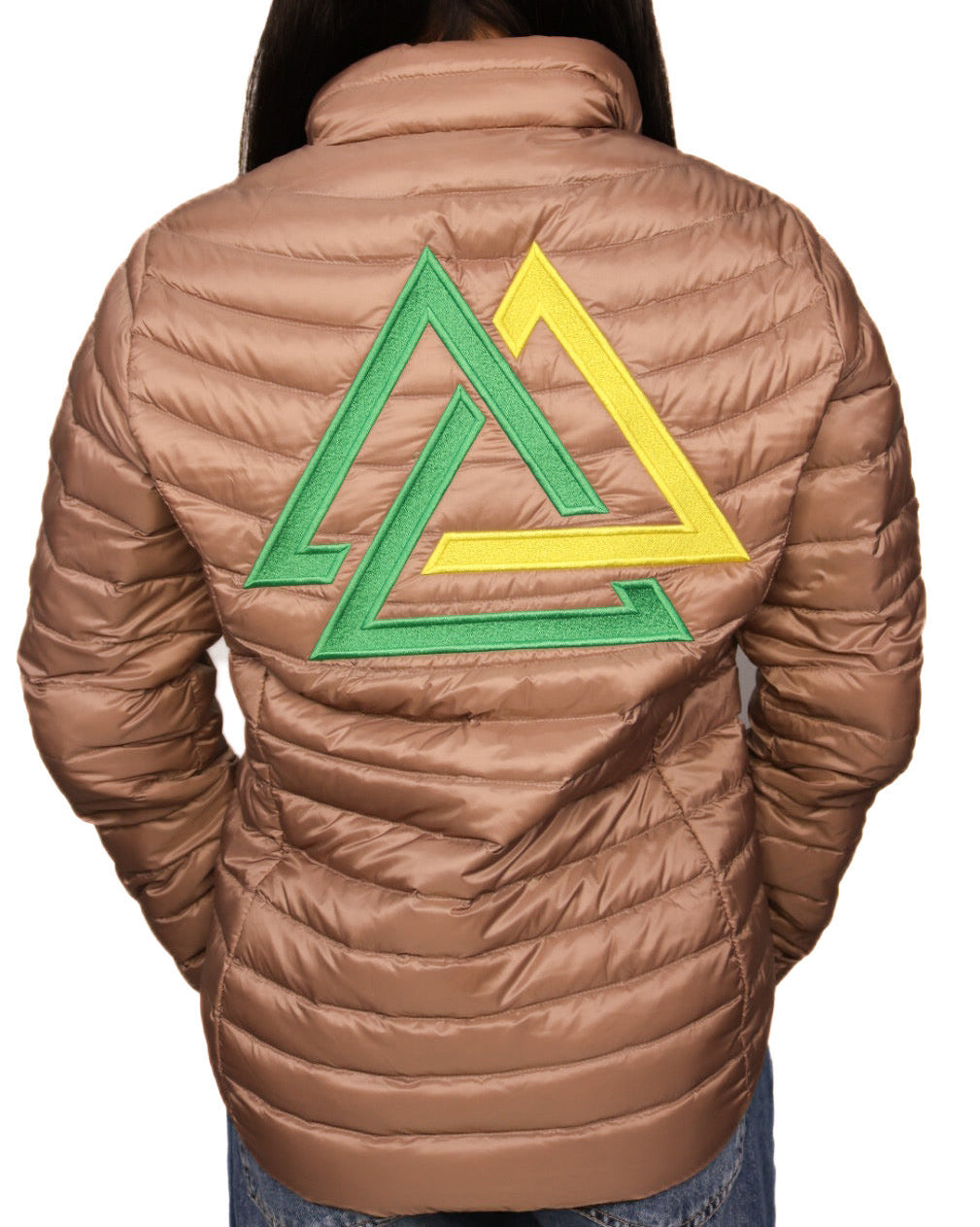 WOMEN'S PUFFER LOGO JACKET