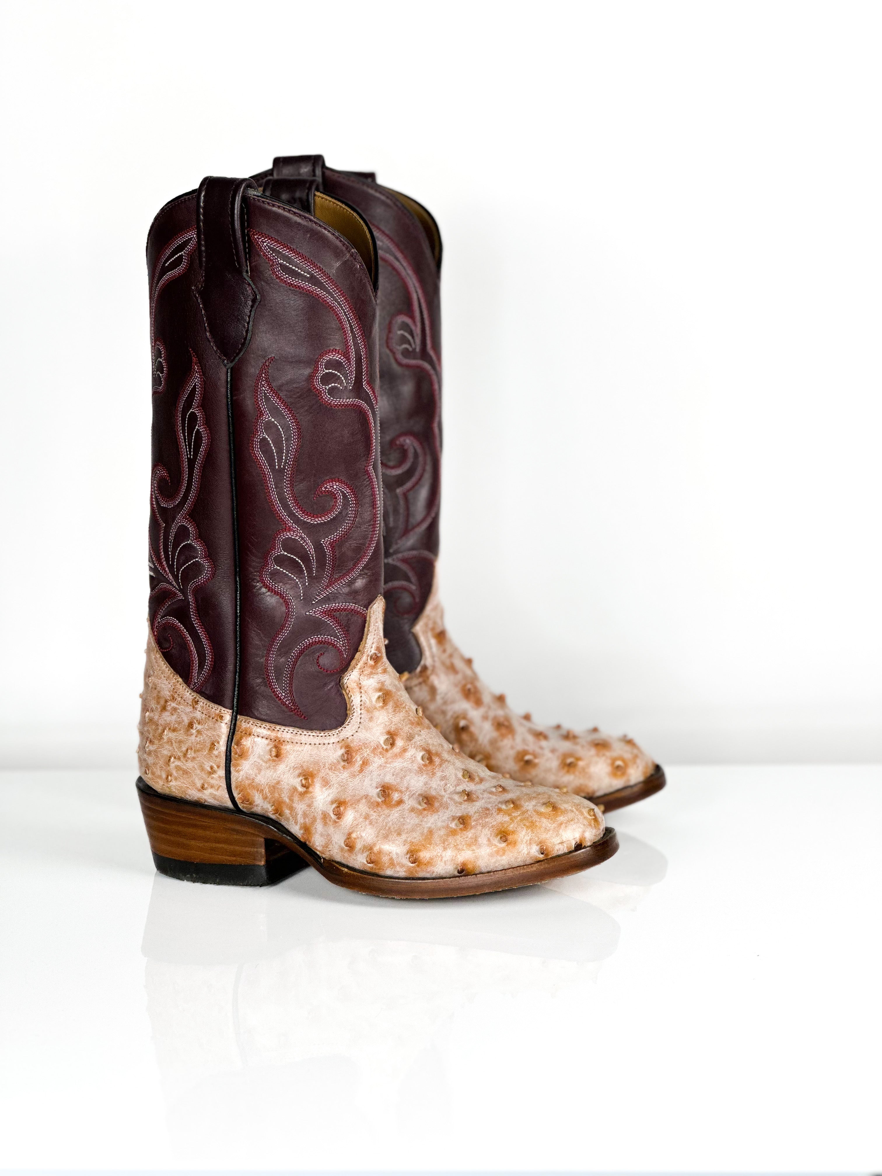 Ostrich-Flying Fire Cowgirl