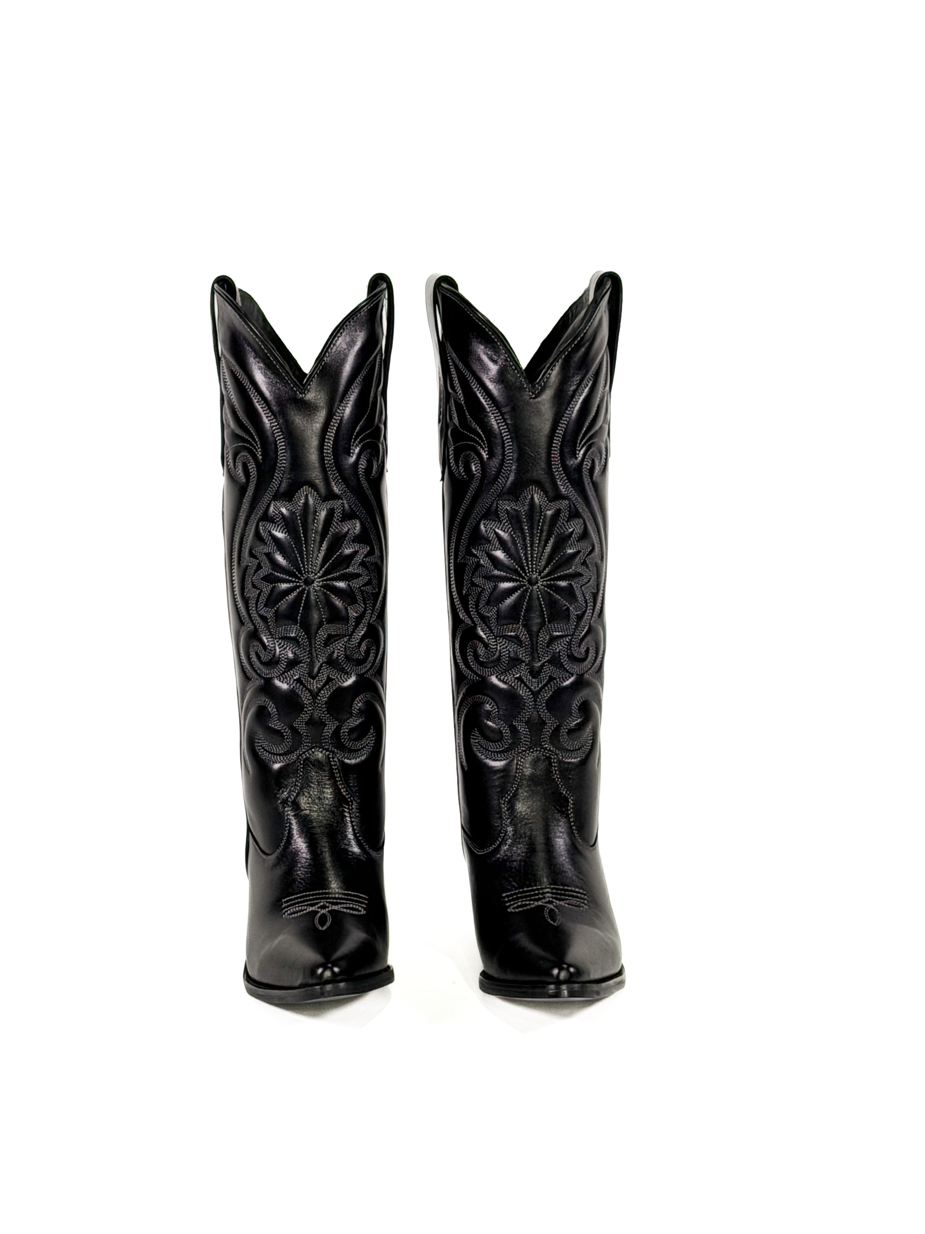 Onyx Flame Night Boots