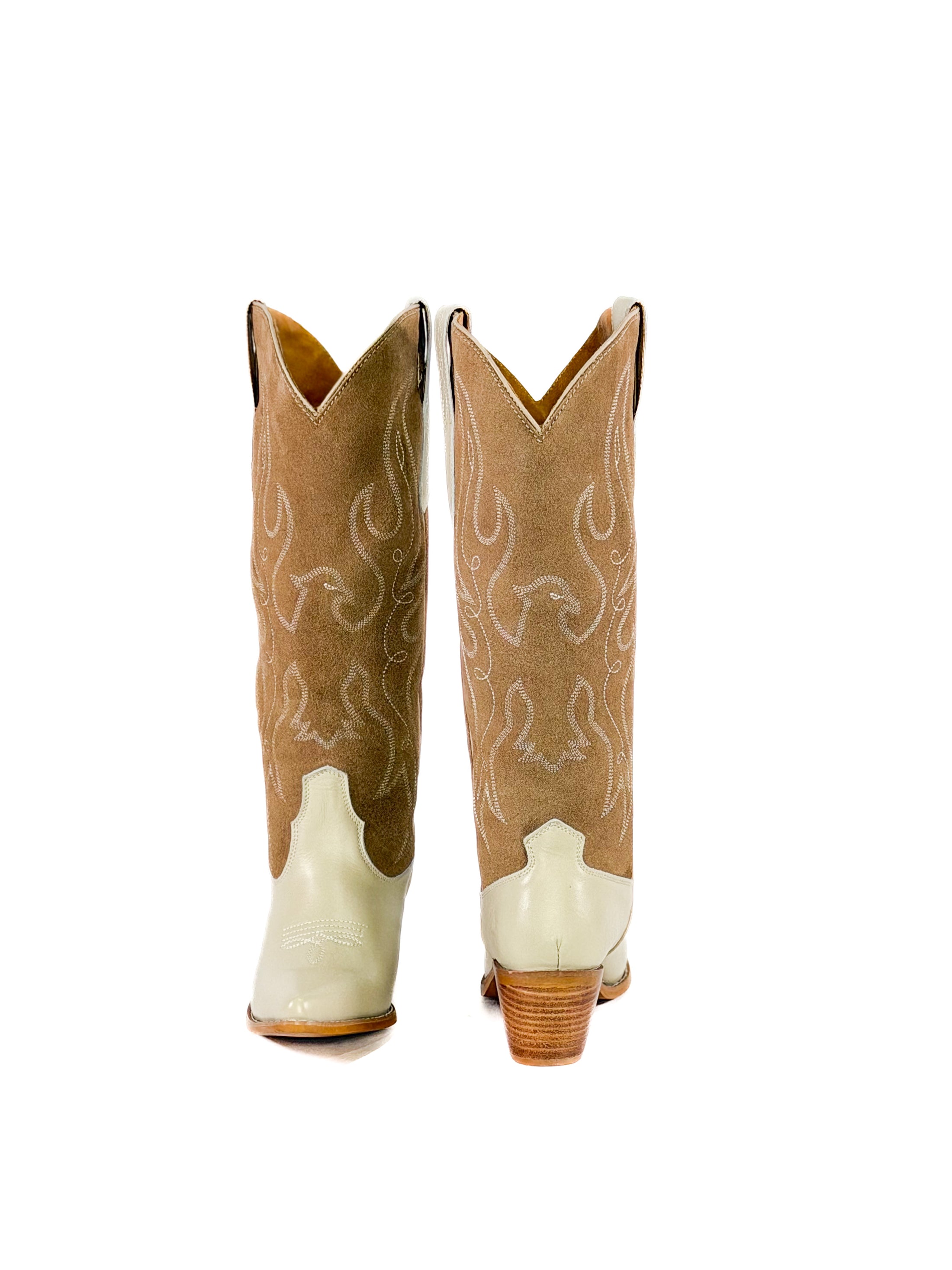 Beige Fire Legend Boots